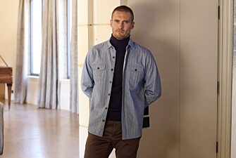 Men's herringbone overshirt - JOSBERT