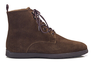 Men's urban casual chocolate suede boot - HIALEAH