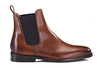 Men's chestnut patina Chelsea boot - FLAGER CLASSIC GOMME