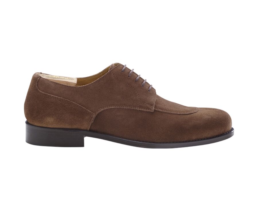 Havana Suede Derby Shoes - Leather outsole - PADDINGTON