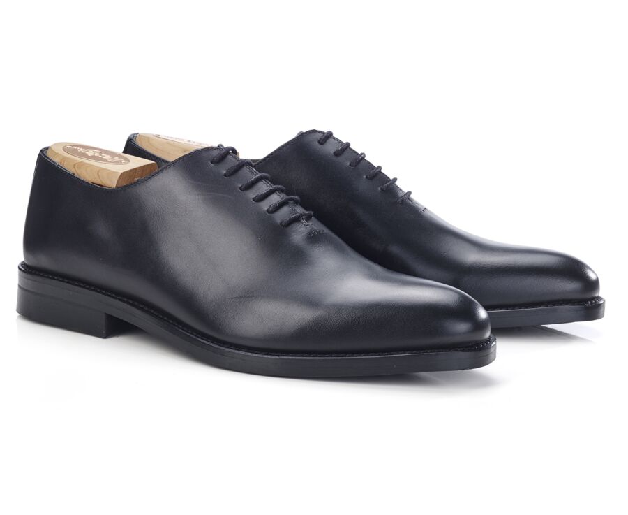 Black Oxford shoes - Rubber outsole - PETER GOMME CITY
