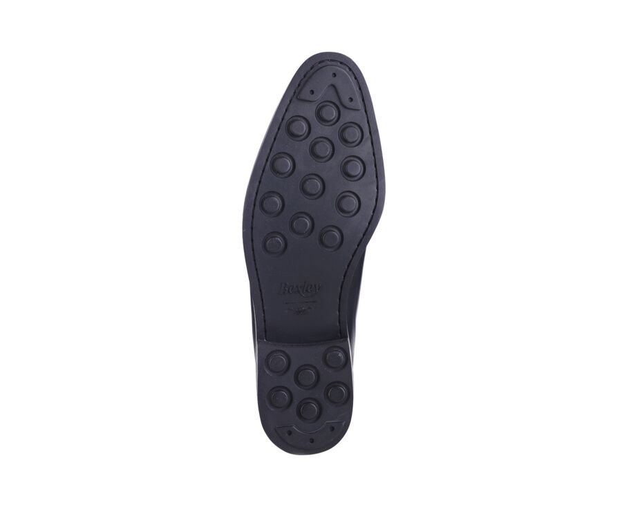 Black Oxford shoes - Rubber outsole - PETER GOMME CITY