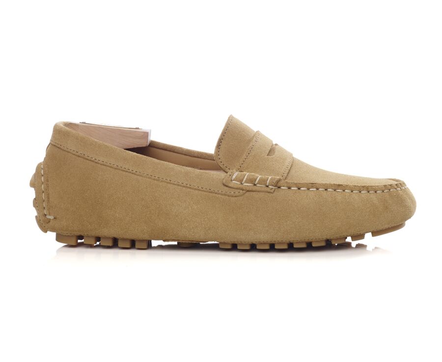 Desert Suede Men's Driving Moccasins - FERGUSON