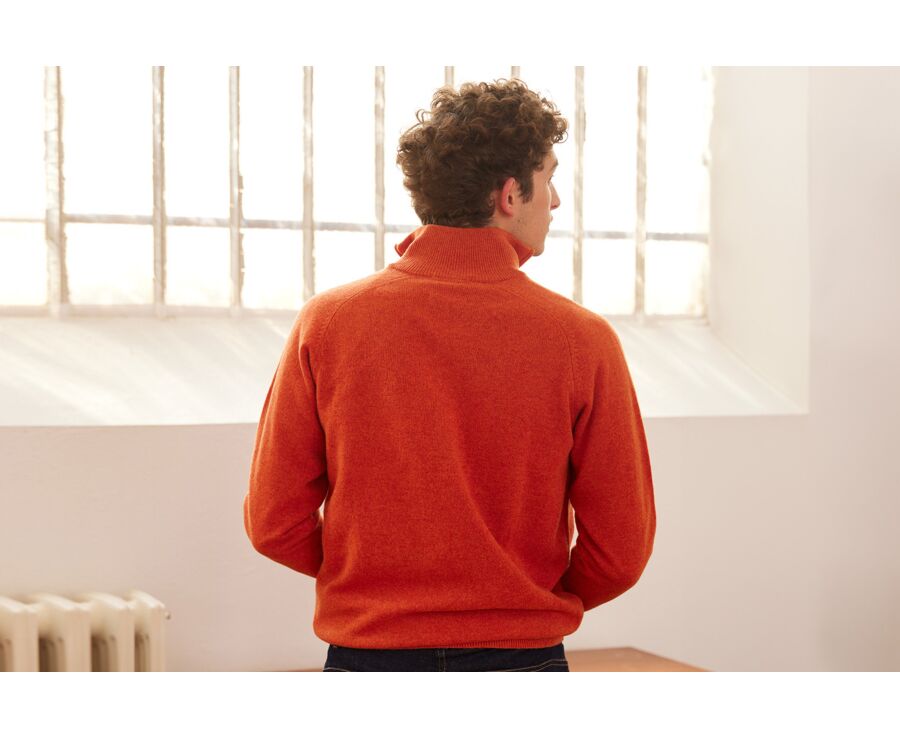 Amber half-zip wool sweater - KENNETH