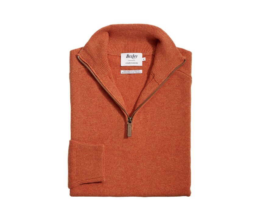 Amber half-zip wool sweater - KENNETH