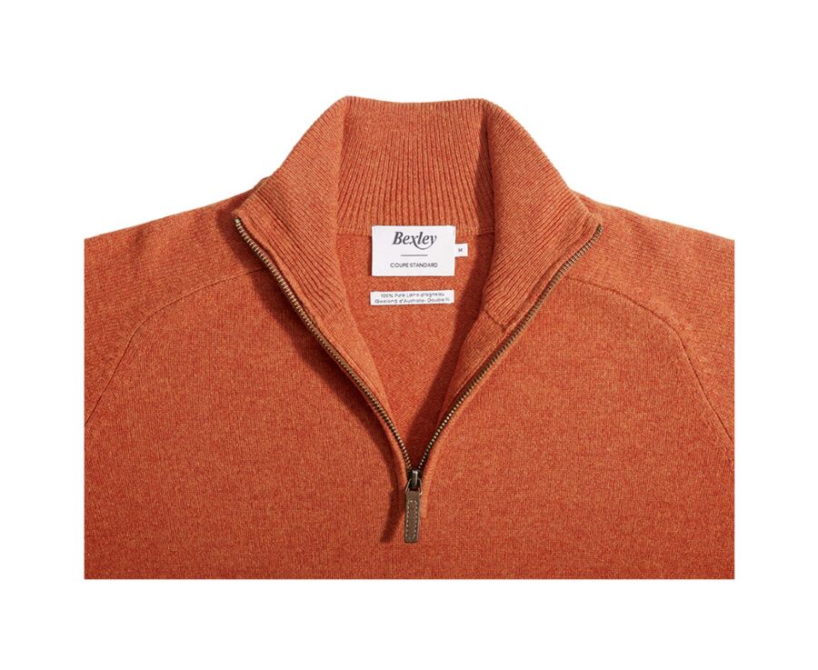 Amber half-zip wool sweater - KENNETH