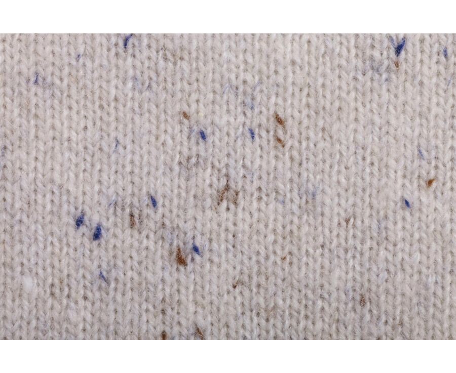 Off-white half-zip wool sweater - KENNETH