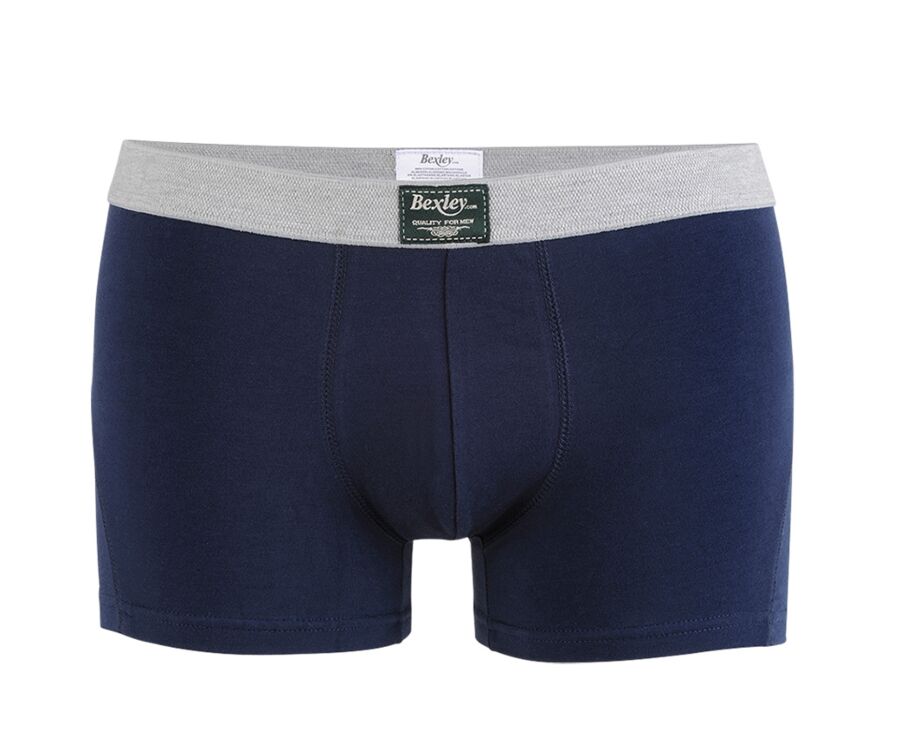 Box of 2 Navy Men's boxers briefs - ELLIOT