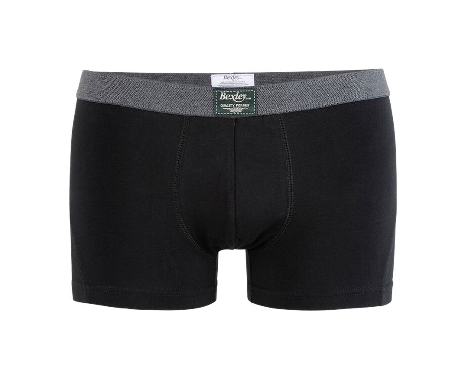 Box of 2 Black Men's boxers briefs - ELLIOT