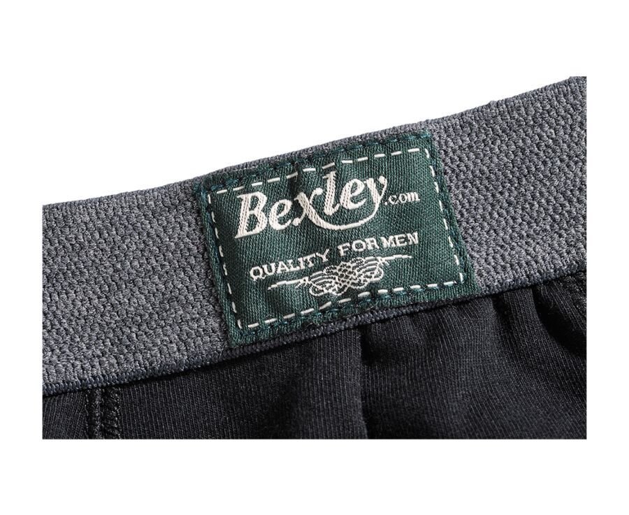 Box of 2 Black Men's boxers briefs - ELLIOT