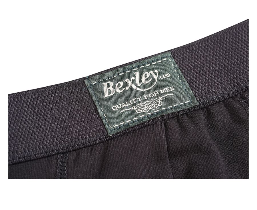 Box of 2 Black Belt Black Men's briefs - ELLIOT
