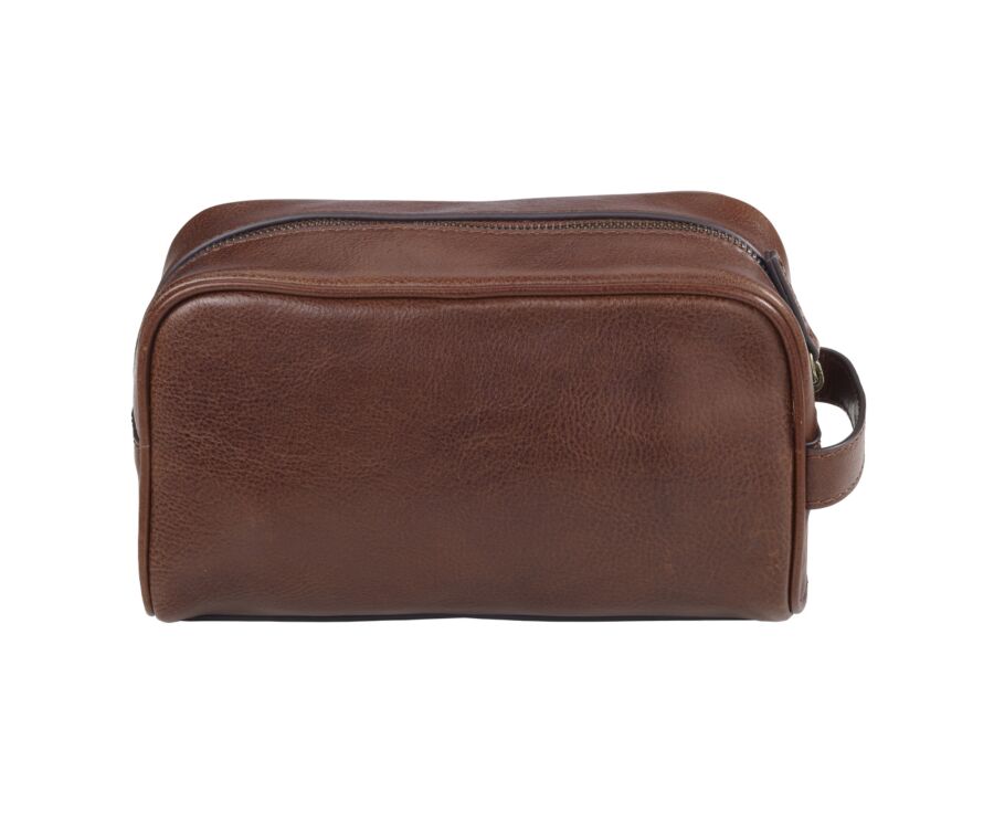 Cognac leather Travel kit