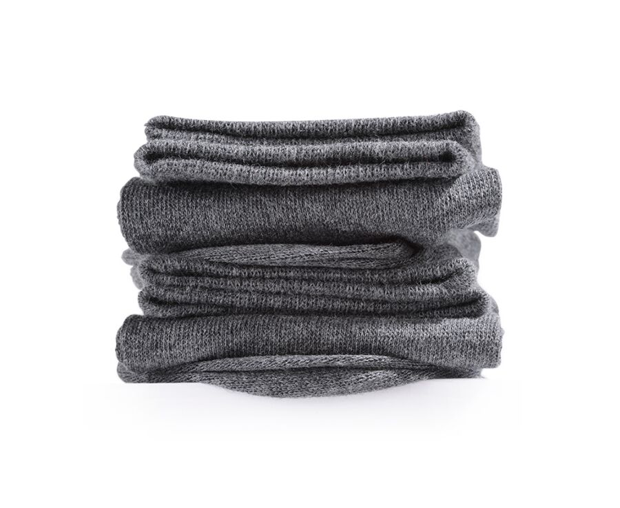 Men's Anthracite Cotton Socks