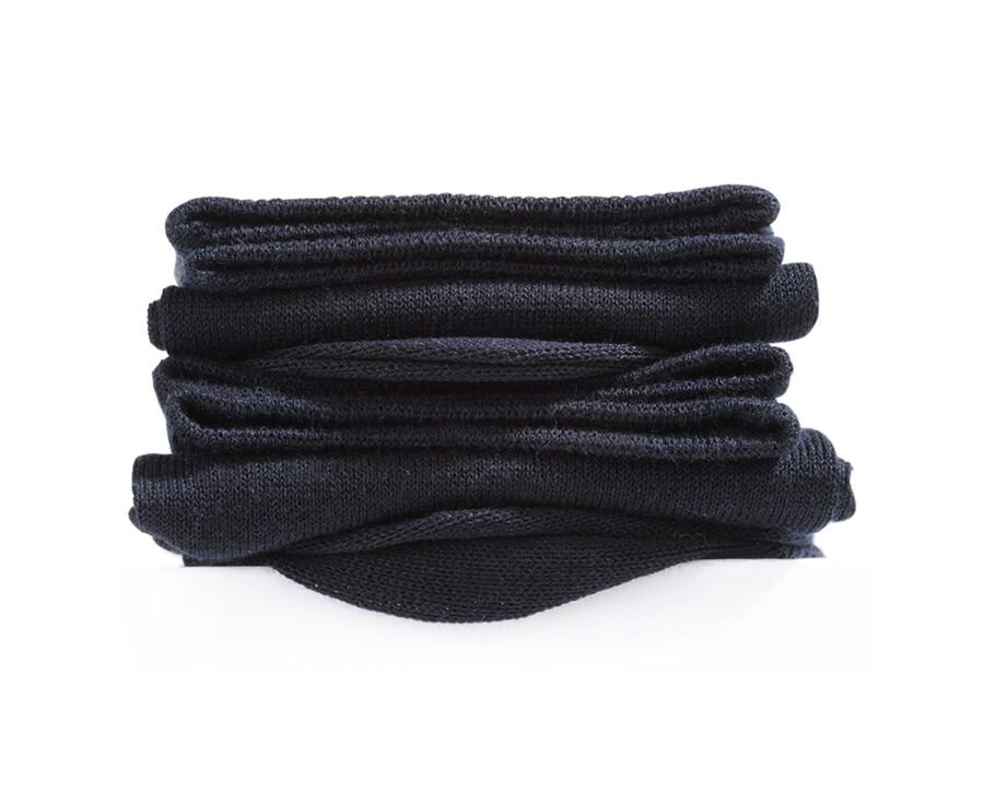 Men's Navy Thin Cotton Socks