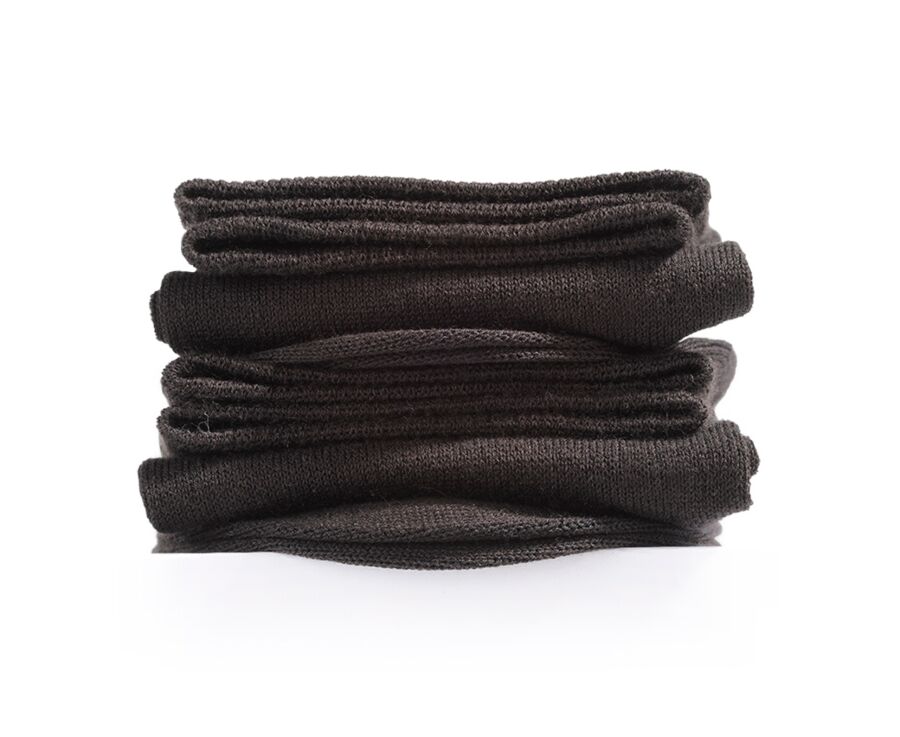 Men's Brown Thin Cotton Socks