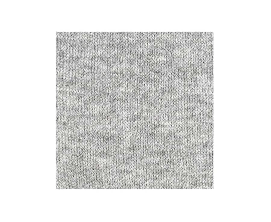 Men's Light Grey Melange Cotton Socks