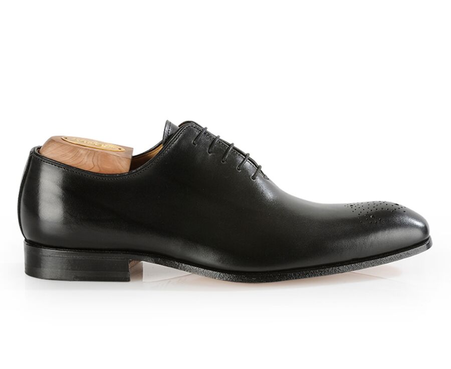 Black Oxford shoes - Leather outsole - THORNBURY