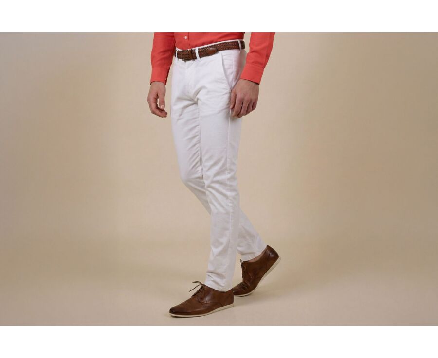 White Men's chinos - KYRK