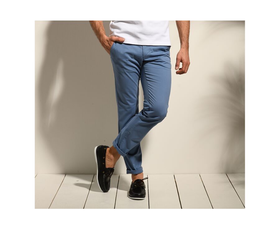 Middle Blue Men's chinos - KYRK