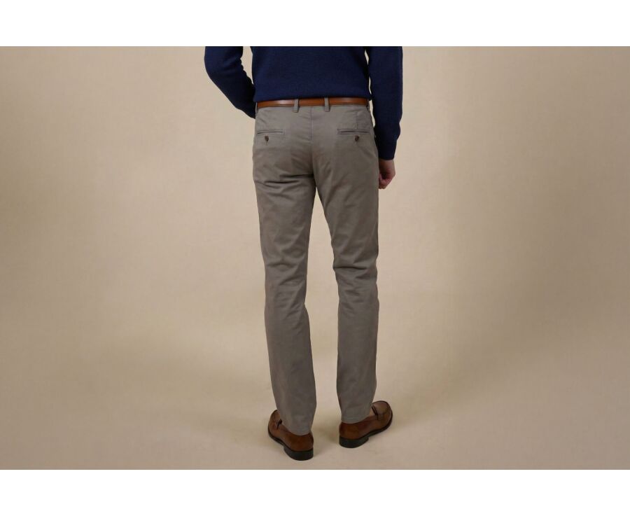Taupe Men's chinos - KYRK