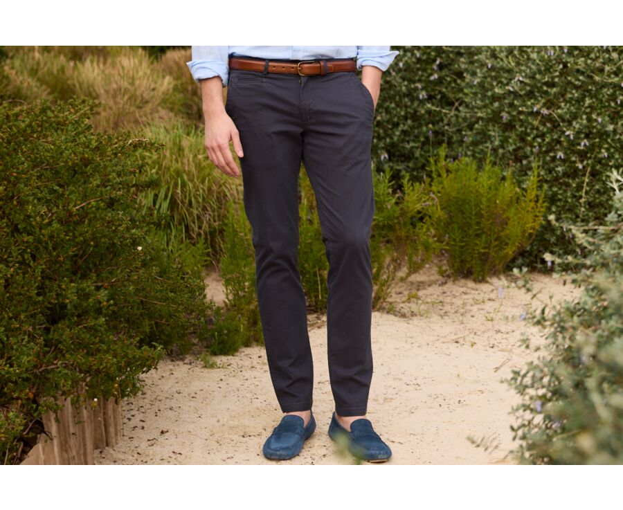 Dark Navy Men's chinos - KYRK