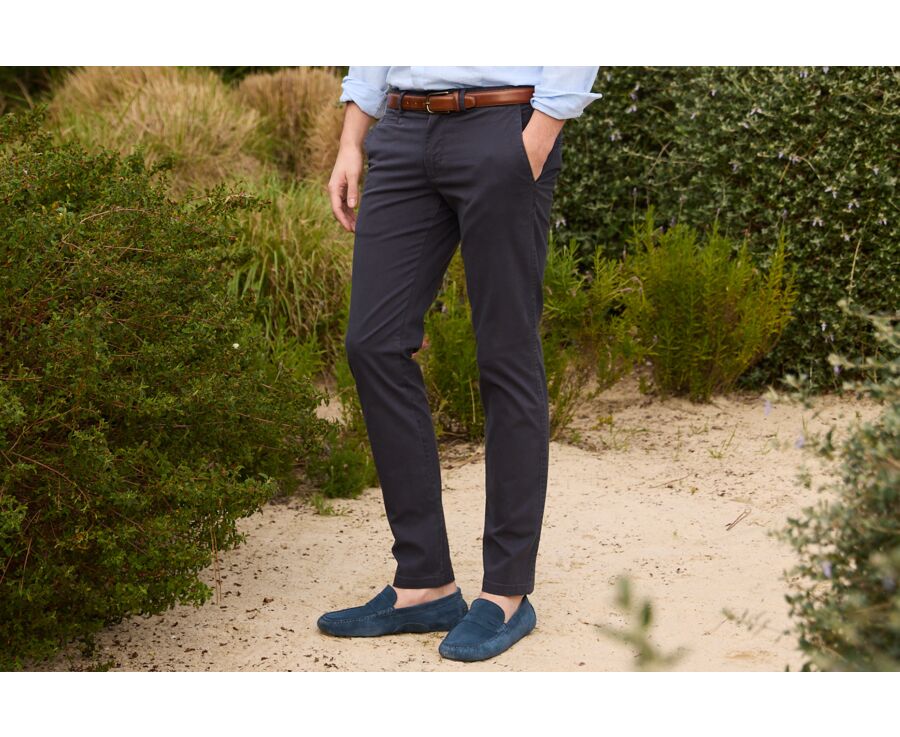 Dark Navy Men's chinos - KYRK