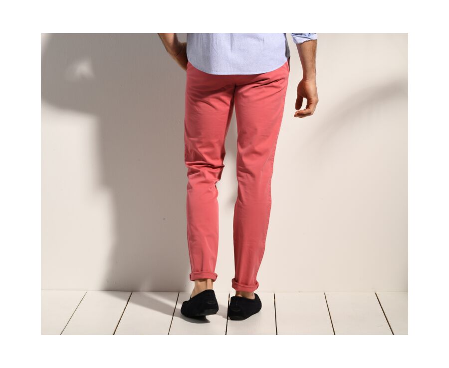 Raspberry Men's chinos - KYRK