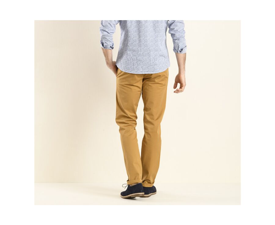 Tobacco Men's chinos - KYRK