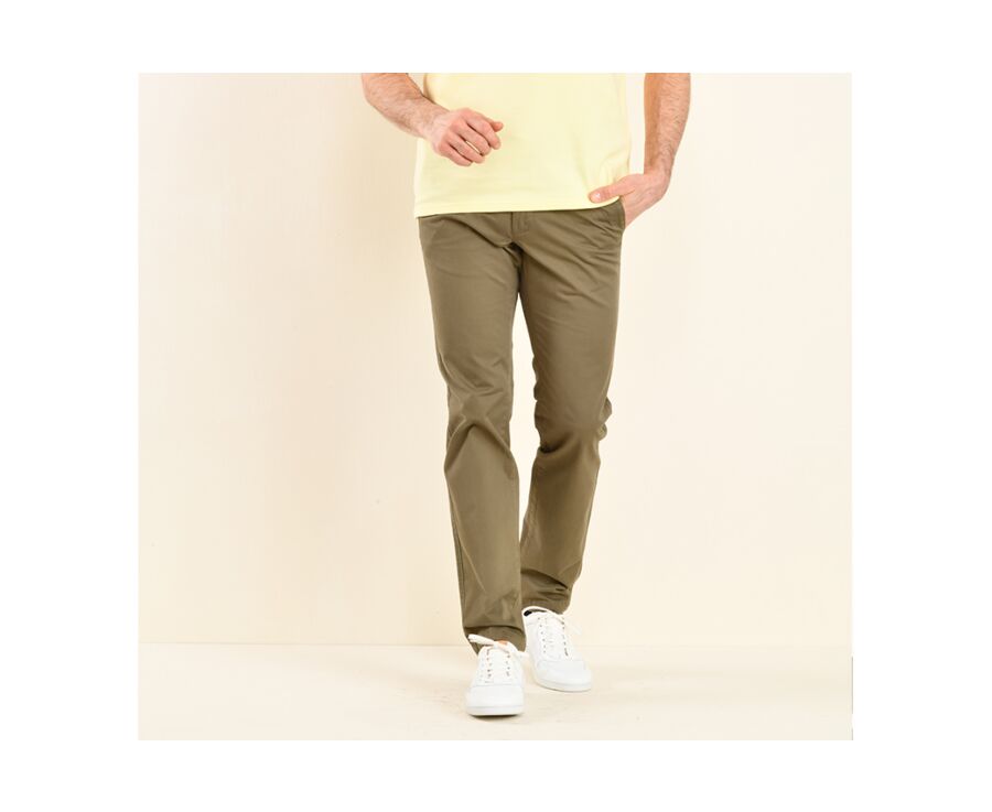 Dark Olive Men's chinos - KYRK