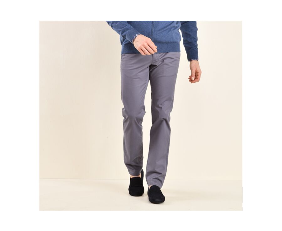 Blue Grey Men's chinos - KYRK