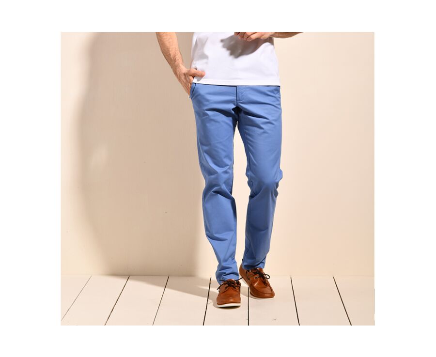 Middle Blue Men's chinos - KYRK