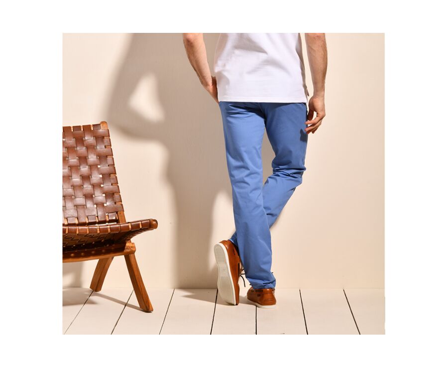 Middle Blue Men's chinos - KYRK