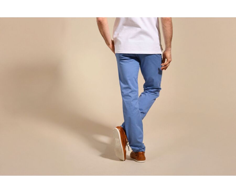 Middle Blue Men's chinos - KYRK