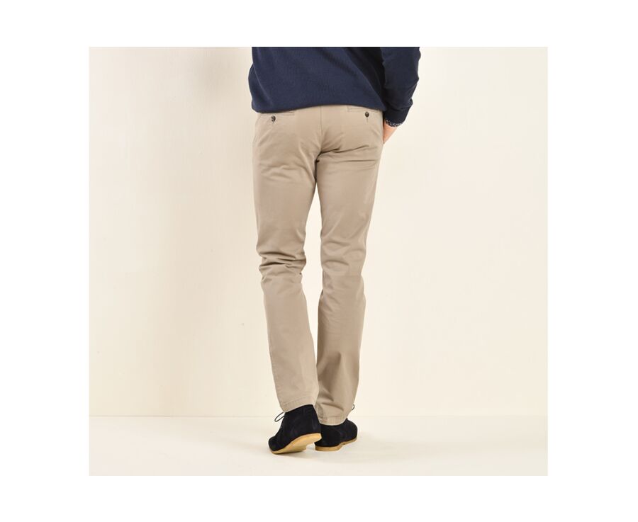 Light Taupe Men's chinos - KYRK