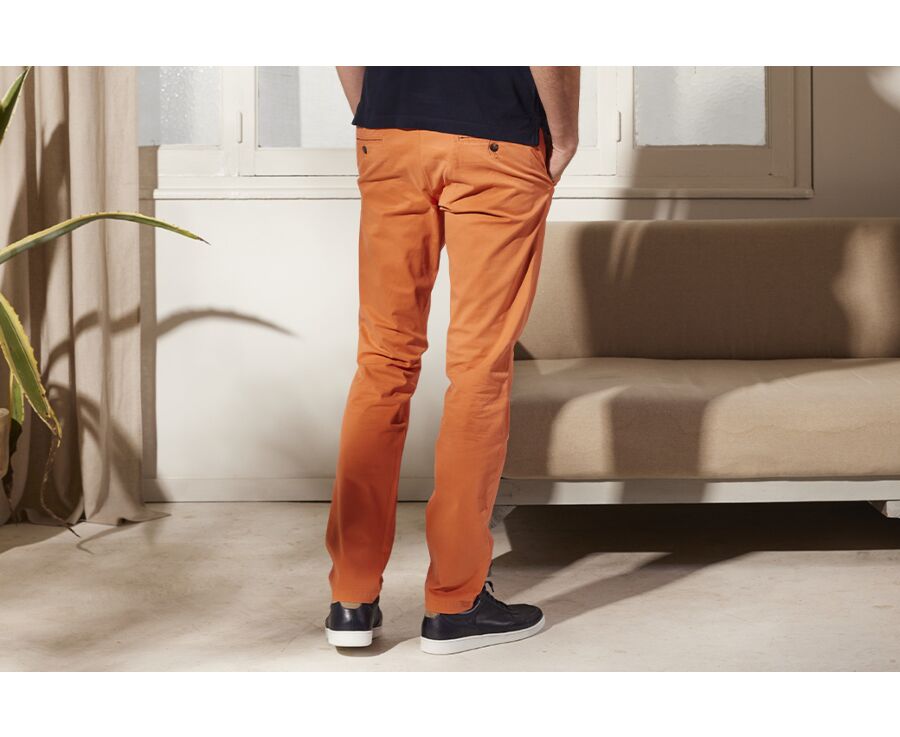 Frosty Orange Men's chinos - KYRK