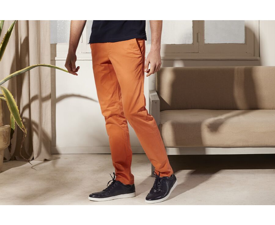 Frosty Orange Men's chinos - KYRK