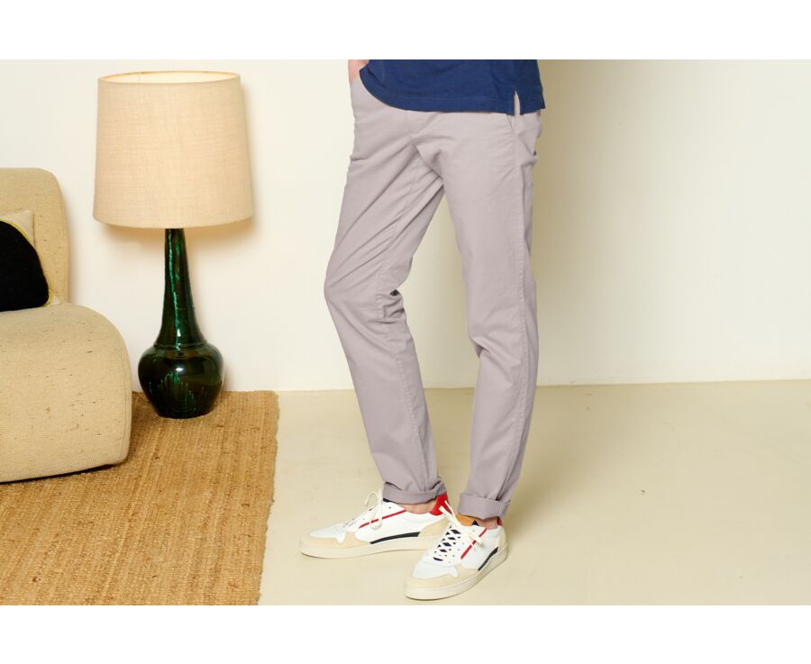 Dark Greige Men's chinos - KYRK