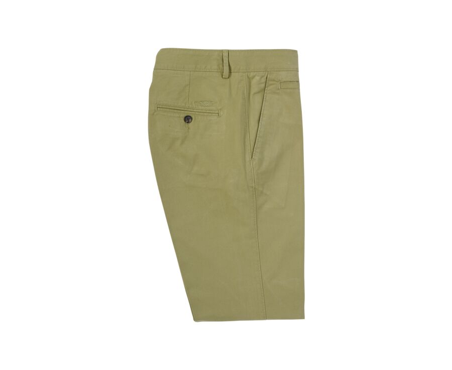 Men's chino trousers Almond Green - KYRK