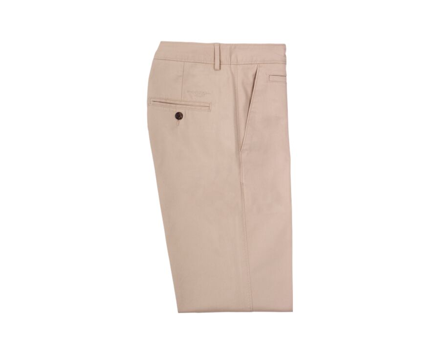 Men's chino trousers Dark Beige - KYRK