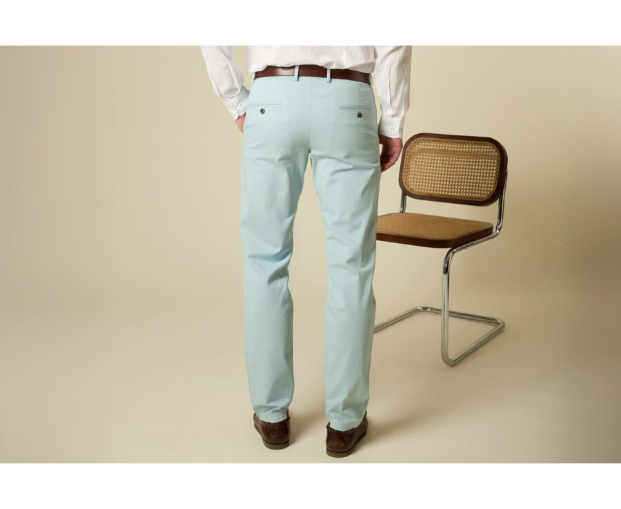 Men's chino trousers Eucalyptus - KYRK