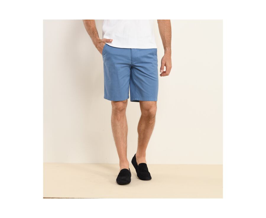 Middle Blue Chino Shorts - BARRY