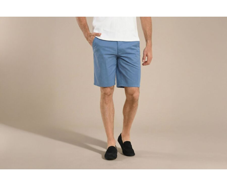 Middle Blue Chino Shorts - BARRY