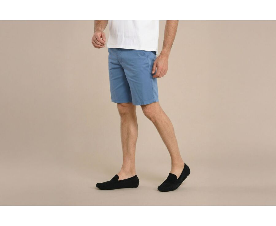 Middle Blue Chino Shorts - BARRY