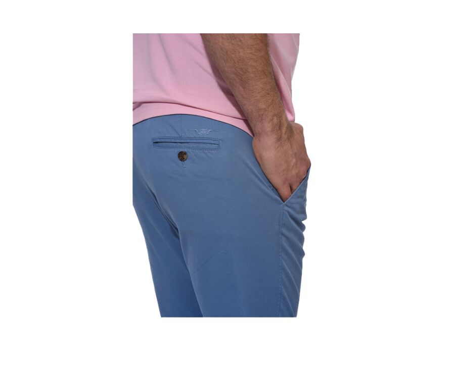 Middle Blue Chino Shorts - BARRY
