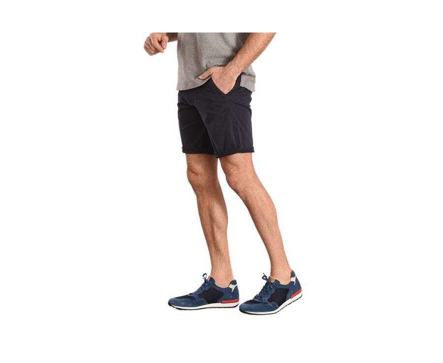 Navy Chino Shorts - BARRY