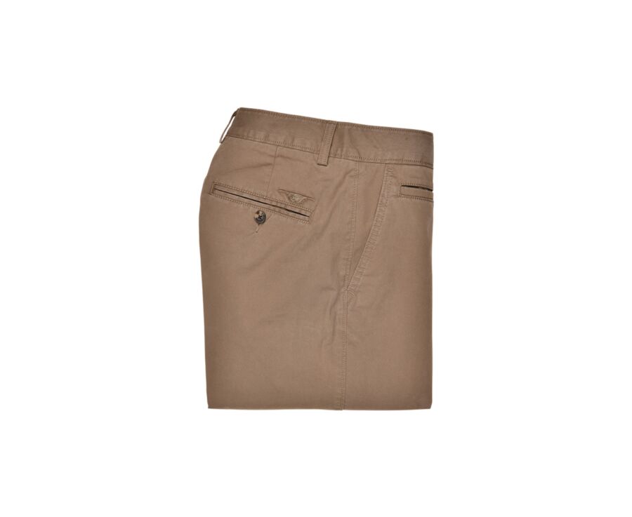 Taupe Chino Shorts - BARRY