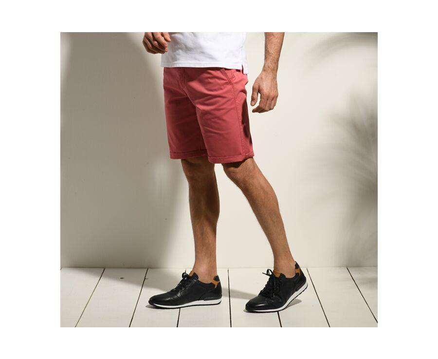 Raspberry Chino Shorts - BARRY
