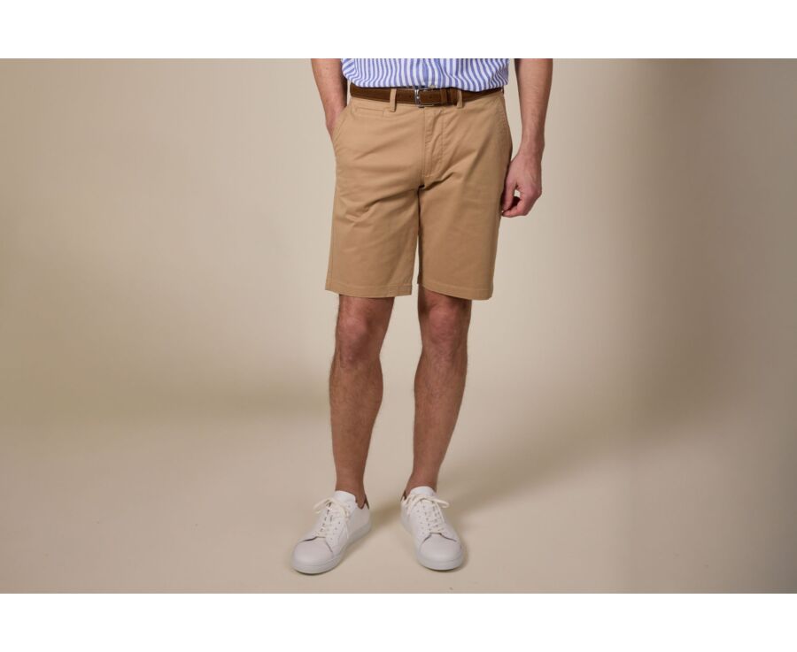 Camel Chino Shorts - BARRY