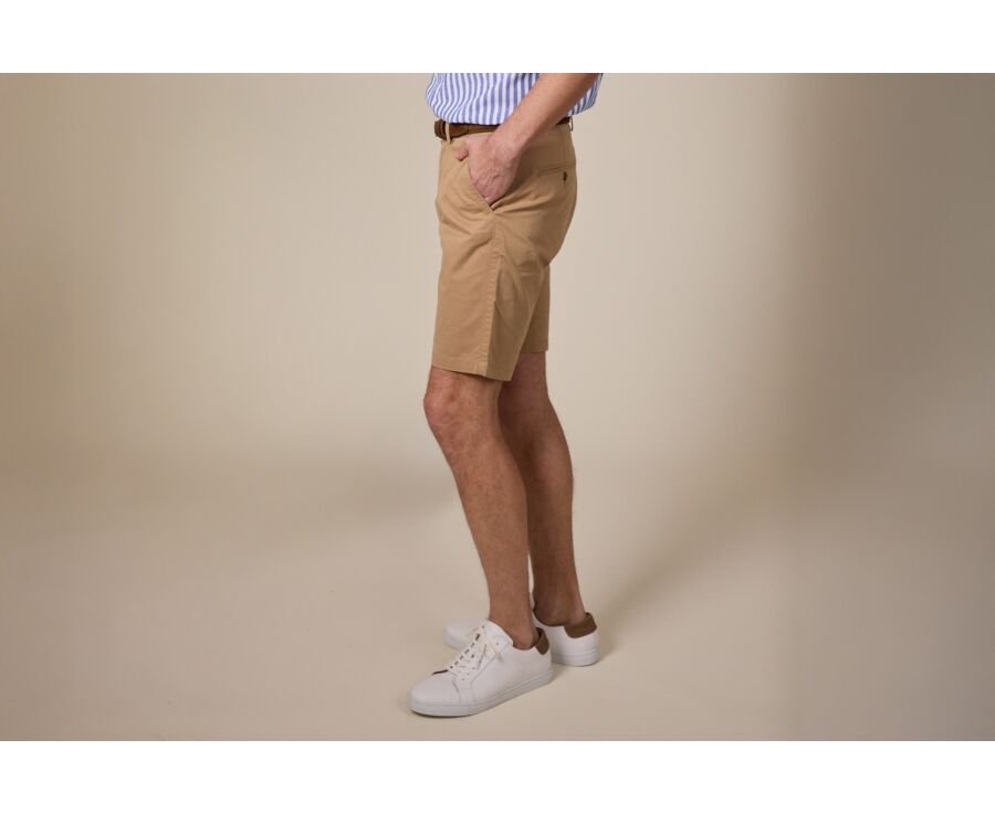 Camel Chino Shorts - BARRY