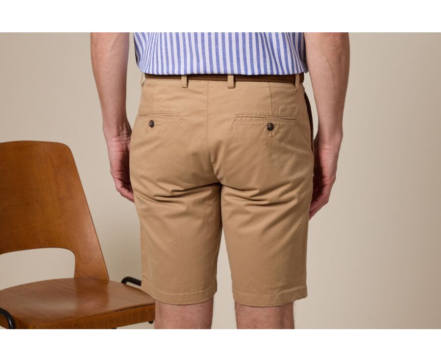 Camel Chino Shorts - BARRY